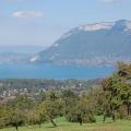 Le lac d'Annecy - vu des Bauges